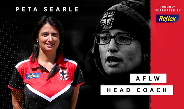 It's finally official – Peta Searle will make history as the first St Kilda AFLW Senior Coach. - St Kilda Saints,AFLW